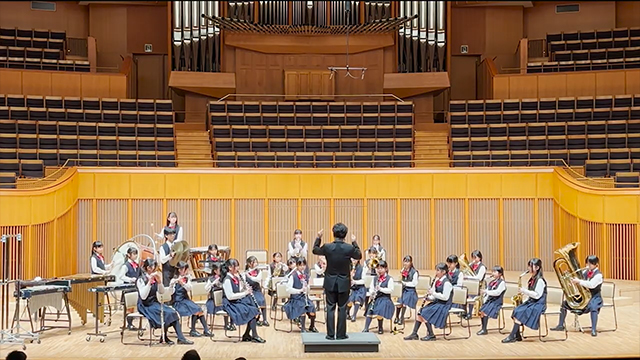 福住小、北野平小、三里塚小、有明小、上白石小、平岡中央小、南の沢小(羊ヶ丘音楽団ジュニアバンド)